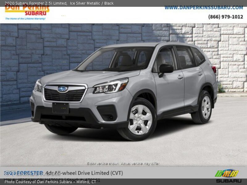 Ice Silver Metallic / Black 2020 Subaru Forester 2.5i Limited