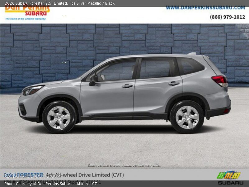 Ice Silver Metallic / Black 2020 Subaru Forester 2.5i Limited