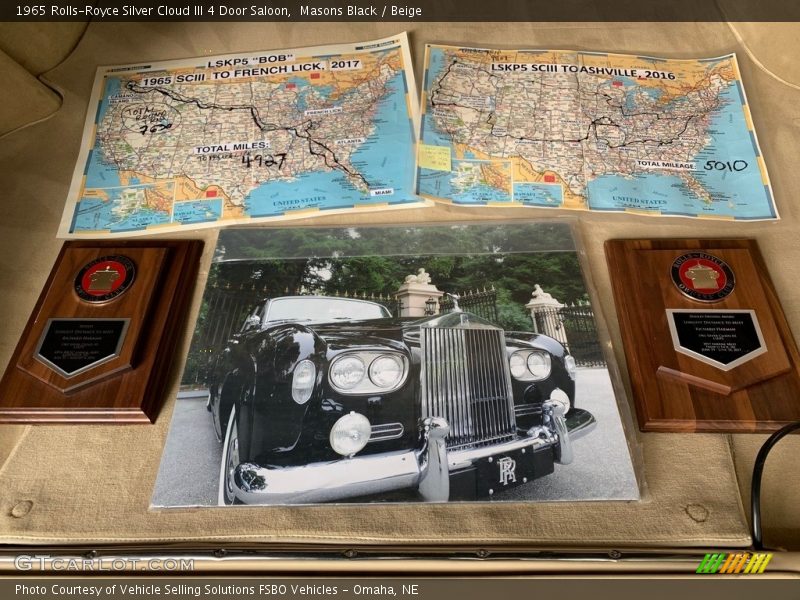 Masons Black / Beige 1965 Rolls-Royce Silver Cloud III 4 Door Saloon