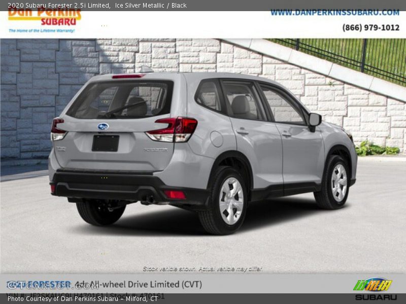 Ice Silver Metallic / Black 2020 Subaru Forester 2.5i Limited