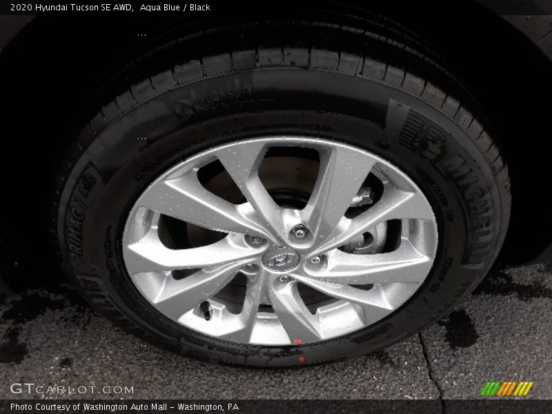 Aqua Blue / Black 2020 Hyundai Tucson SE AWD