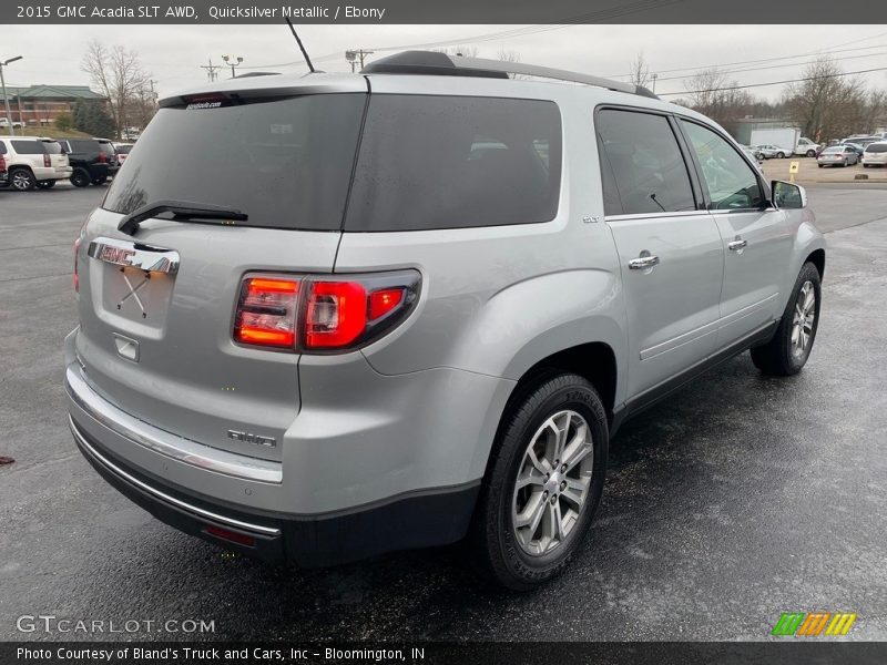Quicksilver Metallic / Ebony 2015 GMC Acadia SLT AWD