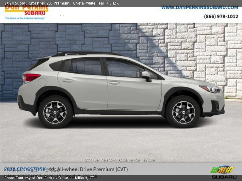 Crystal White Pearl / Black 2020 Subaru Crosstrek 2.0 Premium