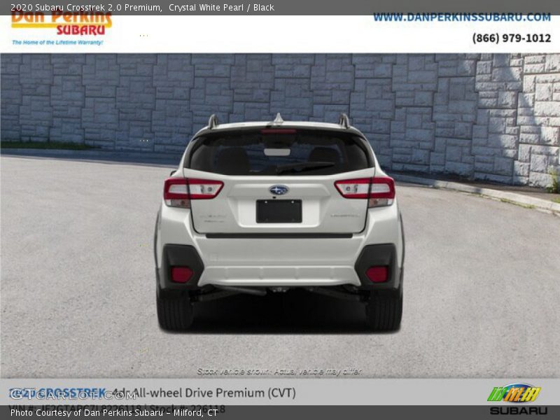 Crystal White Pearl / Black 2020 Subaru Crosstrek 2.0 Premium