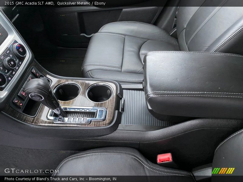 Quicksilver Metallic / Ebony 2015 GMC Acadia SLT AWD