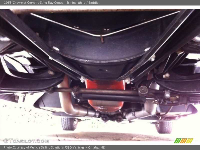 Undercarriage of 1963 Corvette Sting Ray Coupe