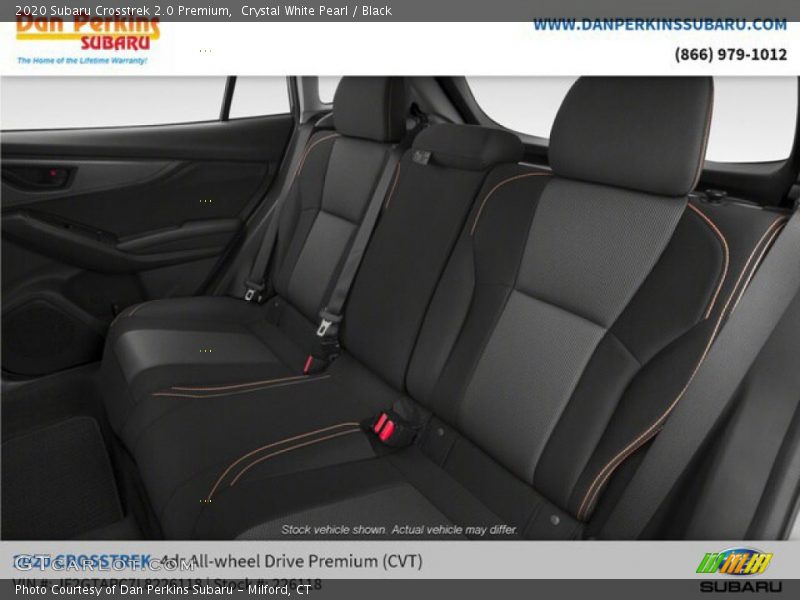 Crystal White Pearl / Black 2020 Subaru Crosstrek 2.0 Premium