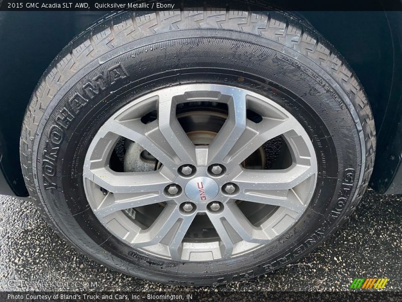 Quicksilver Metallic / Ebony 2015 GMC Acadia SLT AWD