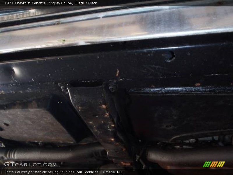 Black / Black 1971 Chevrolet Corvette Stingray Coupe
