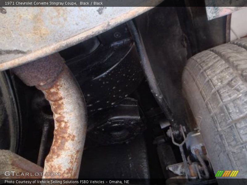 Black / Black 1971 Chevrolet Corvette Stingray Coupe