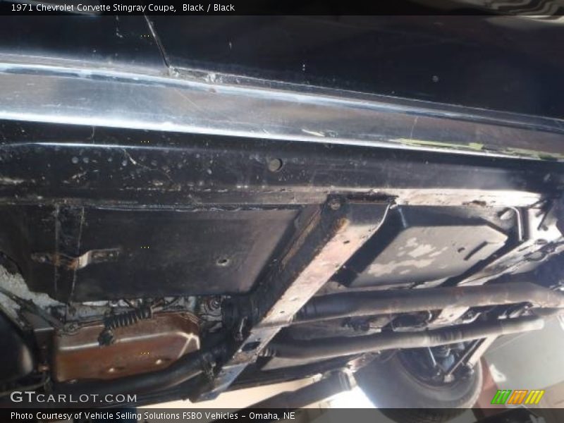 Black / Black 1971 Chevrolet Corvette Stingray Coupe