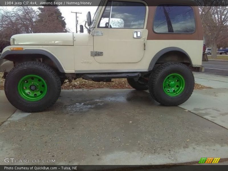 Custom Wheels of 1984 CJ7 4x4