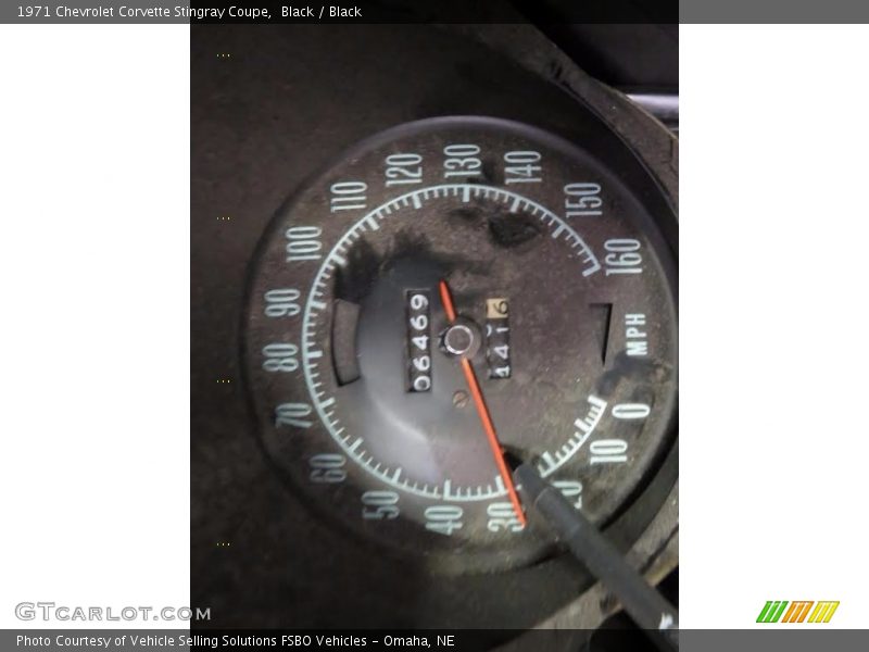 Black / Black 1971 Chevrolet Corvette Stingray Coupe