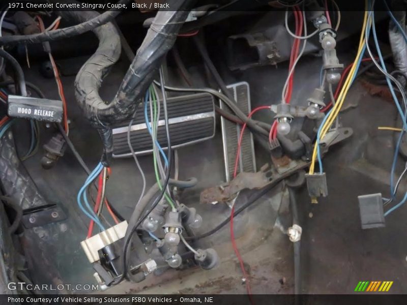 Black / Black 1971 Chevrolet Corvette Stingray Coupe