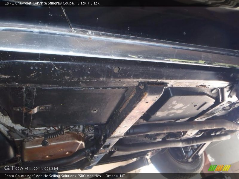 Black / Black 1971 Chevrolet Corvette Stingray Coupe