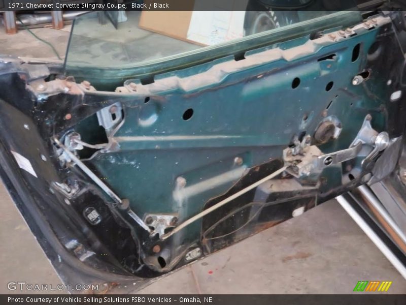 Black / Black 1971 Chevrolet Corvette Stingray Coupe
