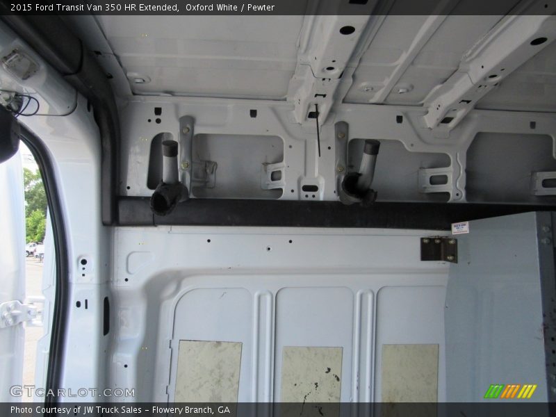 Oxford White / Pewter 2015 Ford Transit Van 350 HR Extended