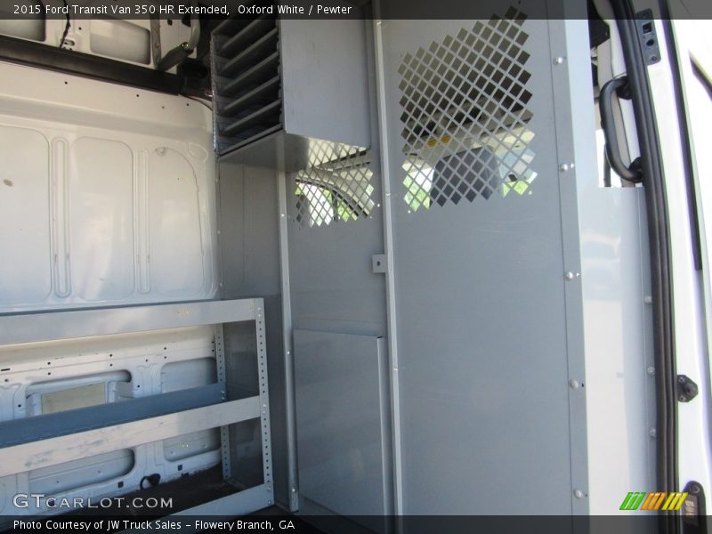 Oxford White / Pewter 2015 Ford Transit Van 350 HR Extended