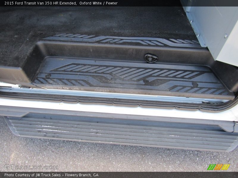 Oxford White / Pewter 2015 Ford Transit Van 350 HR Extended
