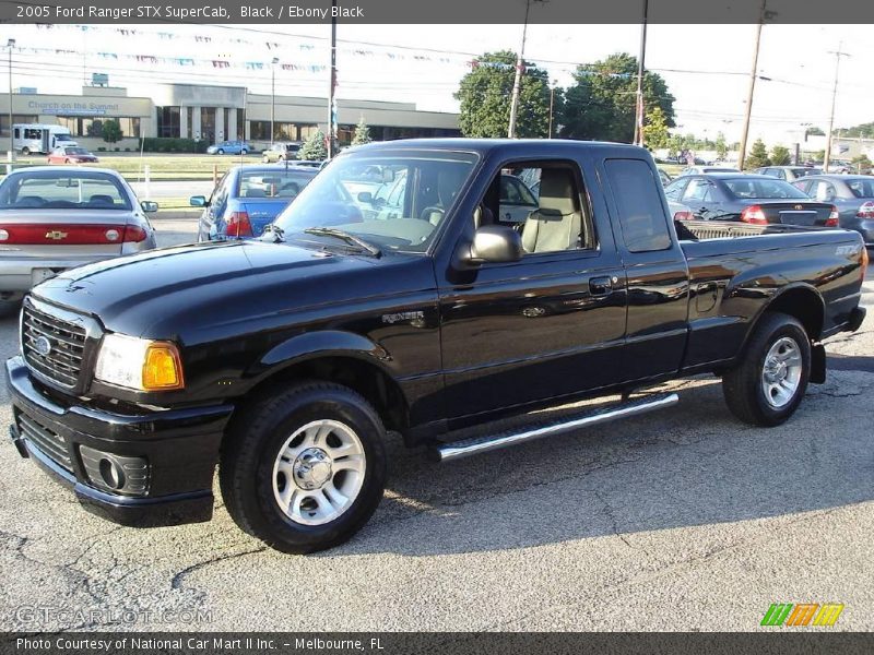 Black / Ebony Black 2005 Ford Ranger STX SuperCab