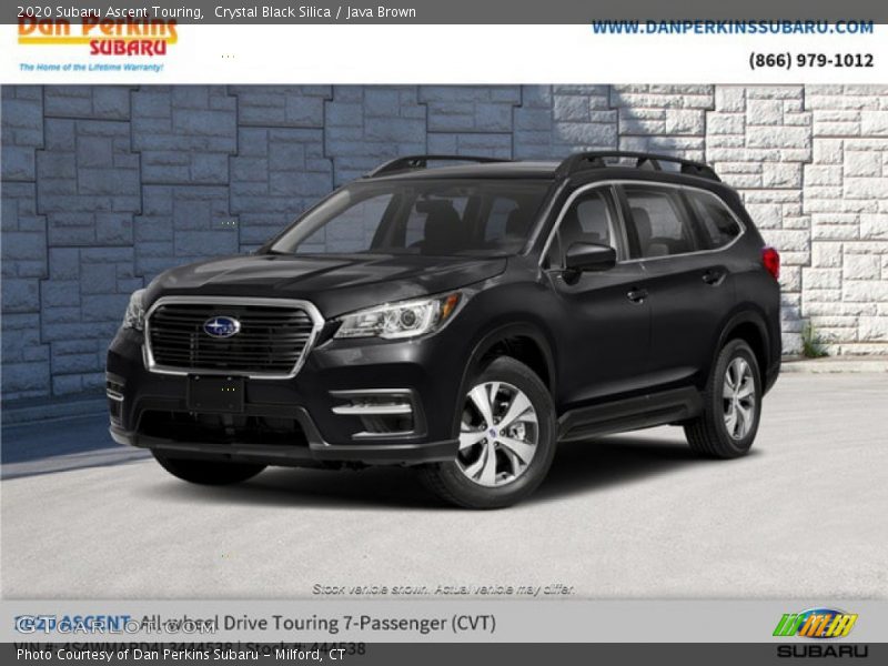 Crystal Black Silica / Java Brown 2020 Subaru Ascent Touring