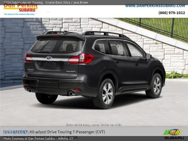 Crystal Black Silica / Java Brown 2020 Subaru Ascent Touring