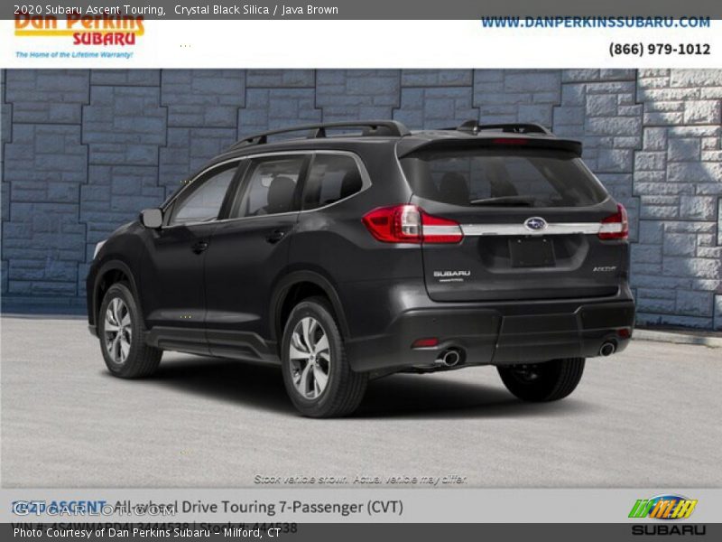 Crystal Black Silica / Java Brown 2020 Subaru Ascent Touring