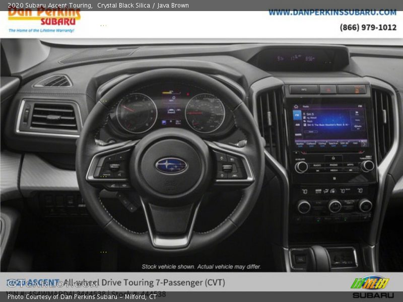 Crystal Black Silica / Java Brown 2020 Subaru Ascent Touring