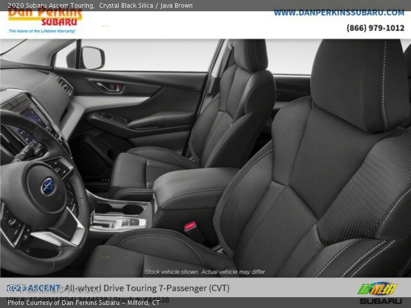 Crystal Black Silica / Java Brown 2020 Subaru Ascent Touring