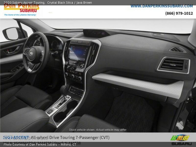 Crystal Black Silica / Java Brown 2020 Subaru Ascent Touring