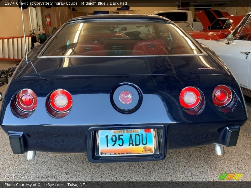Midnight Blue / Dark Red 1974 Chevrolet Corvette Stingray Coupe