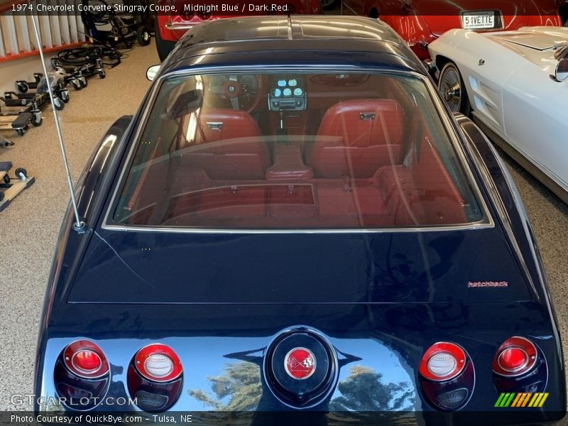 Midnight Blue / Dark Red 1974 Chevrolet Corvette Stingray Coupe
