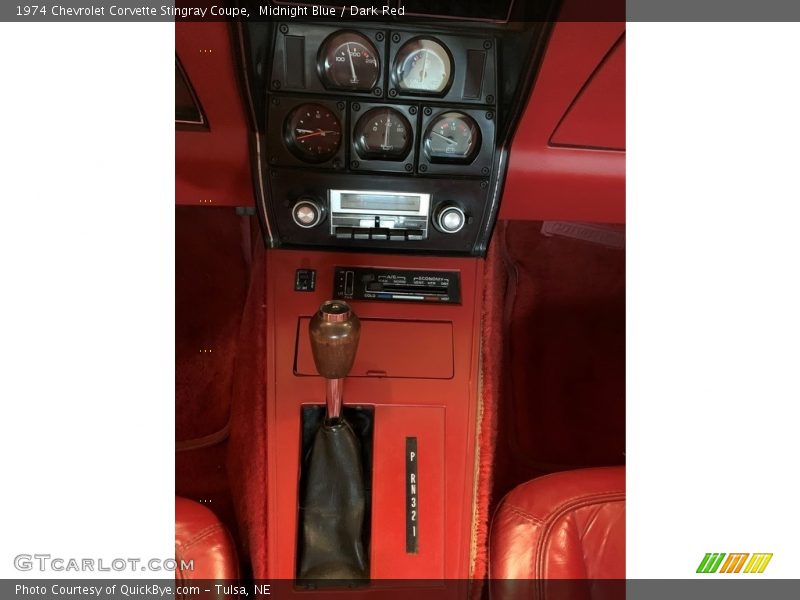 Midnight Blue / Dark Red 1974 Chevrolet Corvette Stingray Coupe