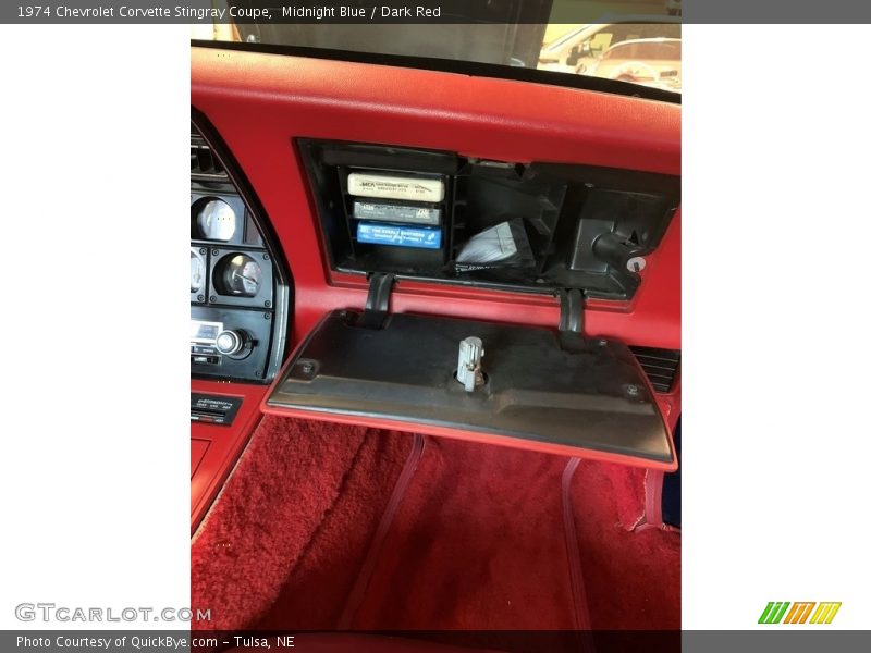 Midnight Blue / Dark Red 1974 Chevrolet Corvette Stingray Coupe
