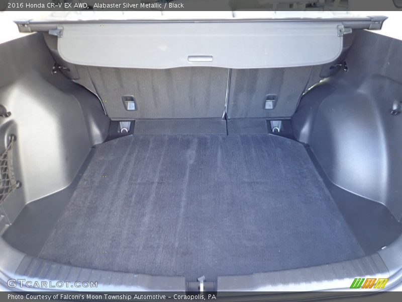 Alabaster Silver Metallic / Black 2016 Honda CR-V EX AWD