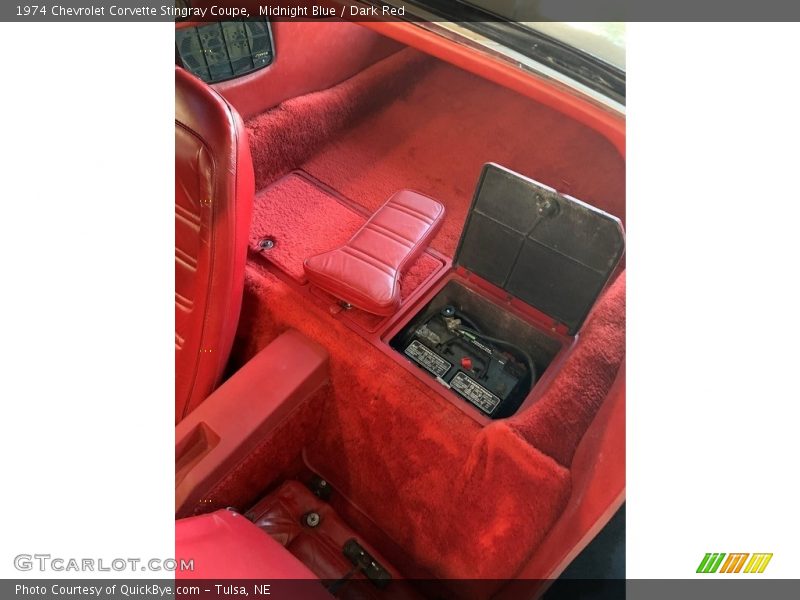 Midnight Blue / Dark Red 1974 Chevrolet Corvette Stingray Coupe