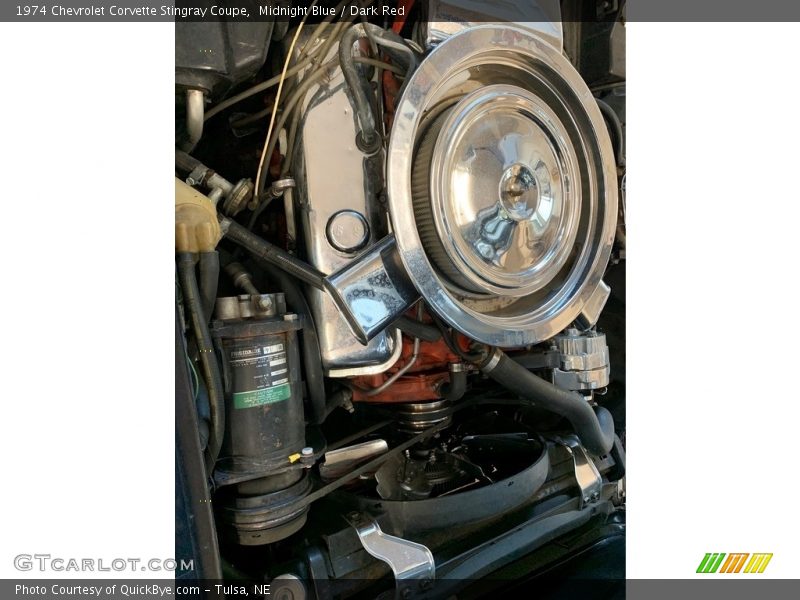 Midnight Blue / Dark Red 1974 Chevrolet Corvette Stingray Coupe