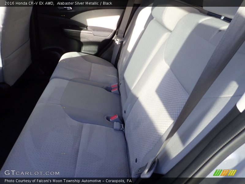 Alabaster Silver Metallic / Black 2016 Honda CR-V EX AWD