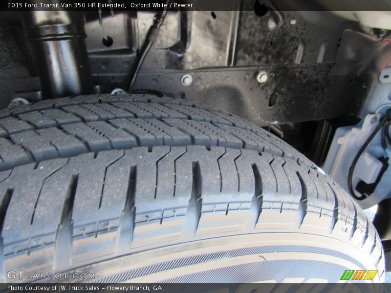 Oxford White / Pewter 2015 Ford Transit Van 350 HR Extended