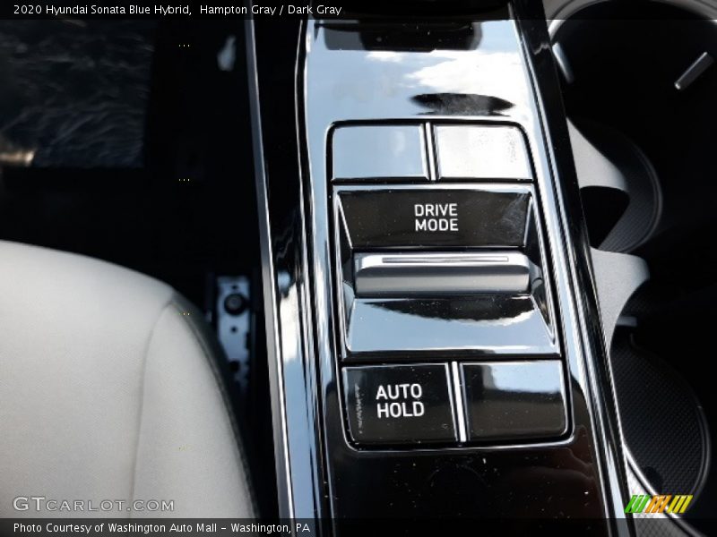 Hampton Gray / Dark Gray 2020 Hyundai Sonata Blue Hybrid
