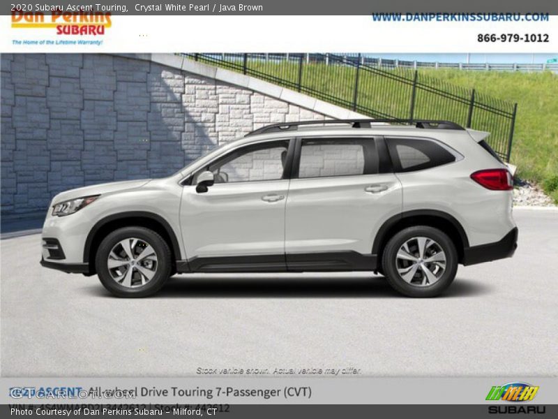 Crystal White Pearl / Java Brown 2020 Subaru Ascent Touring