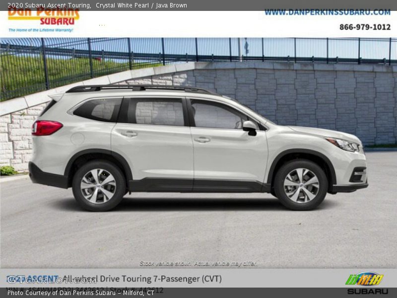 Crystal White Pearl / Java Brown 2020 Subaru Ascent Touring