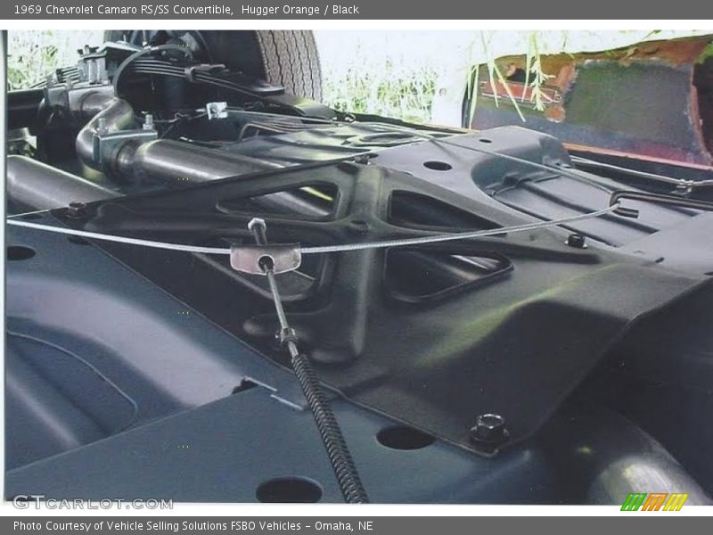 Undercarriage of 1969 Camaro RS/SS Convertible