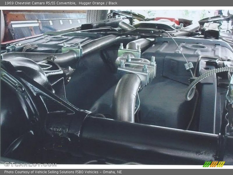 Undercarriage of 1969 Camaro RS/SS Convertible