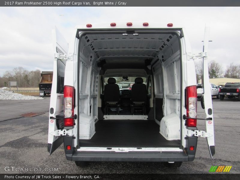 Bright White / Gray 2017 Ram ProMaster 2500 High Roof Cargo Van