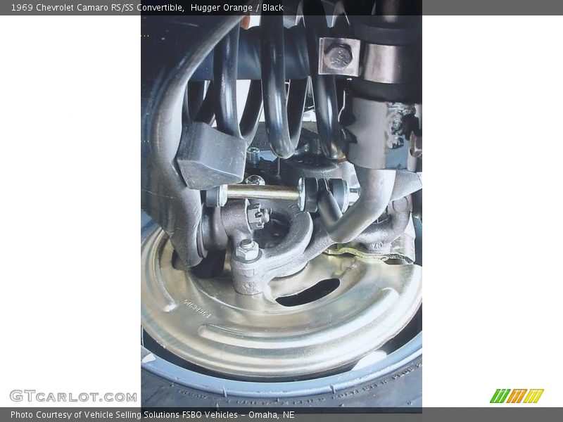 Hugger Orange / Black 1969 Chevrolet Camaro RS/SS Convertible