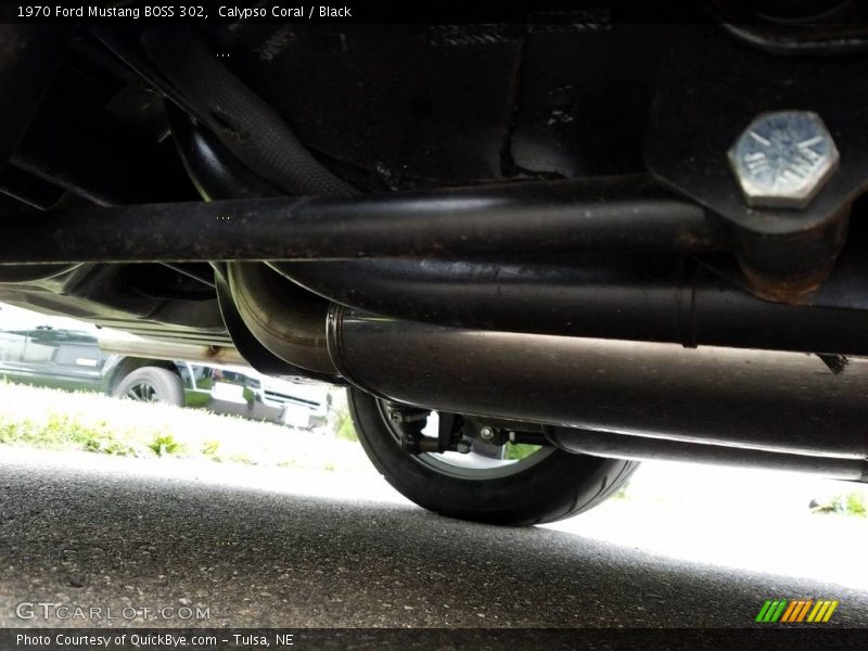 Undercarriage of 1970 Mustang BOSS 302
