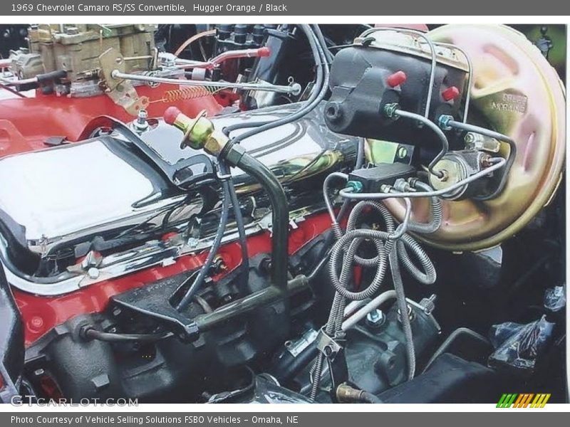Hugger Orange / Black 1969 Chevrolet Camaro RS/SS Convertible