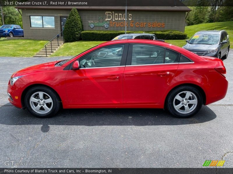 Red Hot / Brownstone 2015 Chevrolet Cruze LT