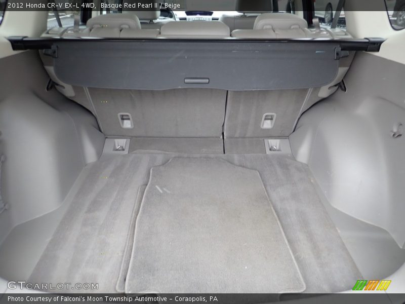 Basque Red Pearl II / Beige 2012 Honda CR-V EX-L 4WD